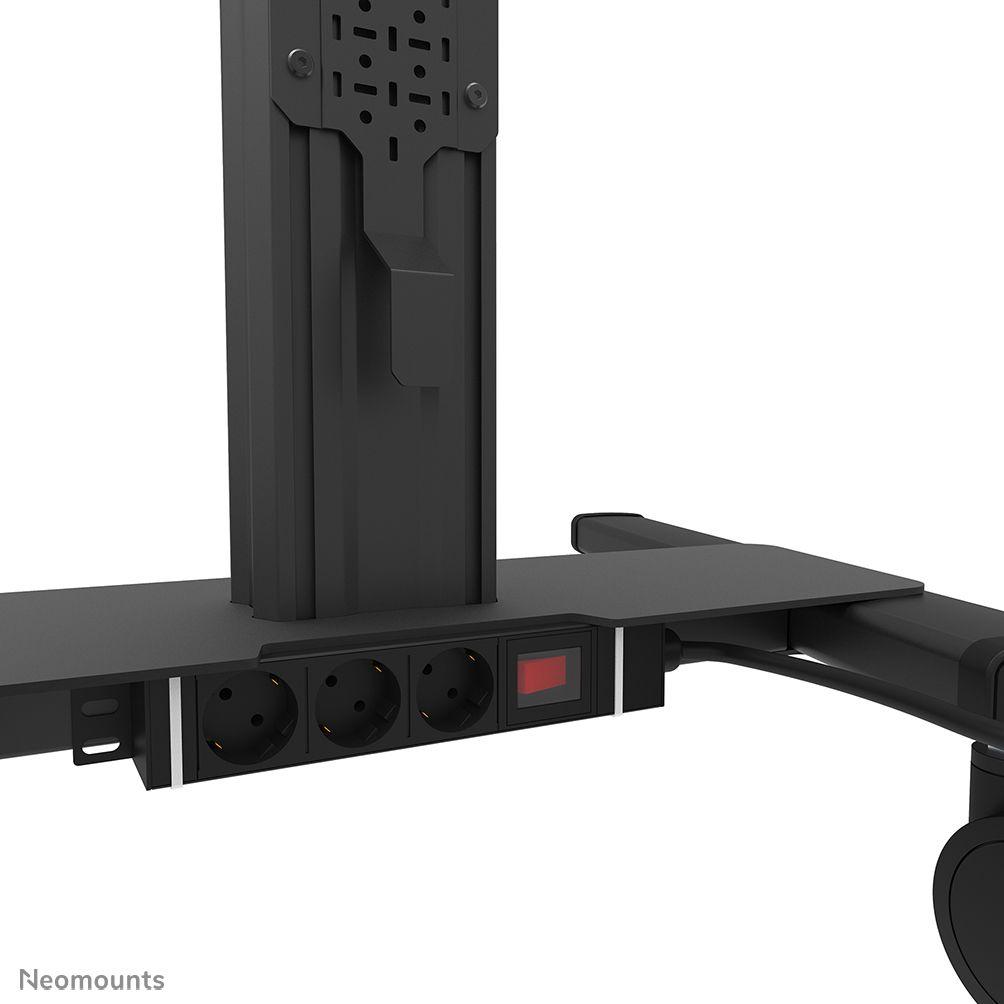 Suporte de Chão para TV NEOMOUNTS FL50S-825BL1 (190,5 cm - 70 kg - -5-0° - Preto), miniatura 9