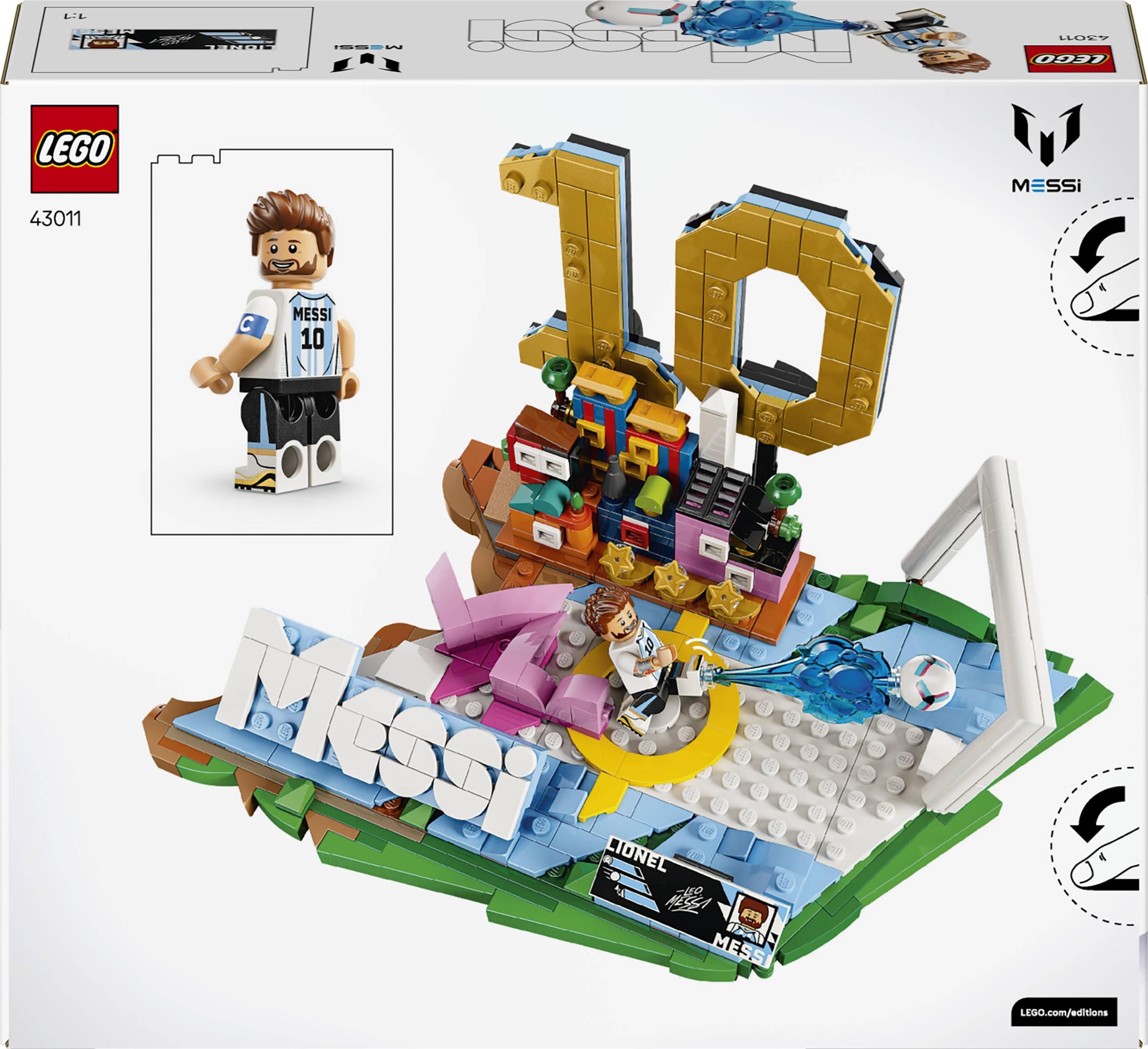 LEGO 43011 Editions Lionel Messi - Destaques do Futebol (10+ anos - 500 peças), miniatura 5