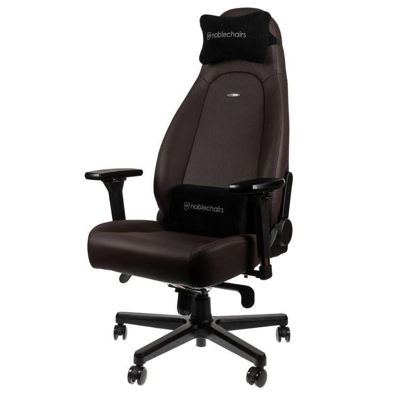 Cadeira Gaming NOBLECHAIRS ICON Java Edition (150 kg - Até 10 cm - 90-135 ° - Castanho)