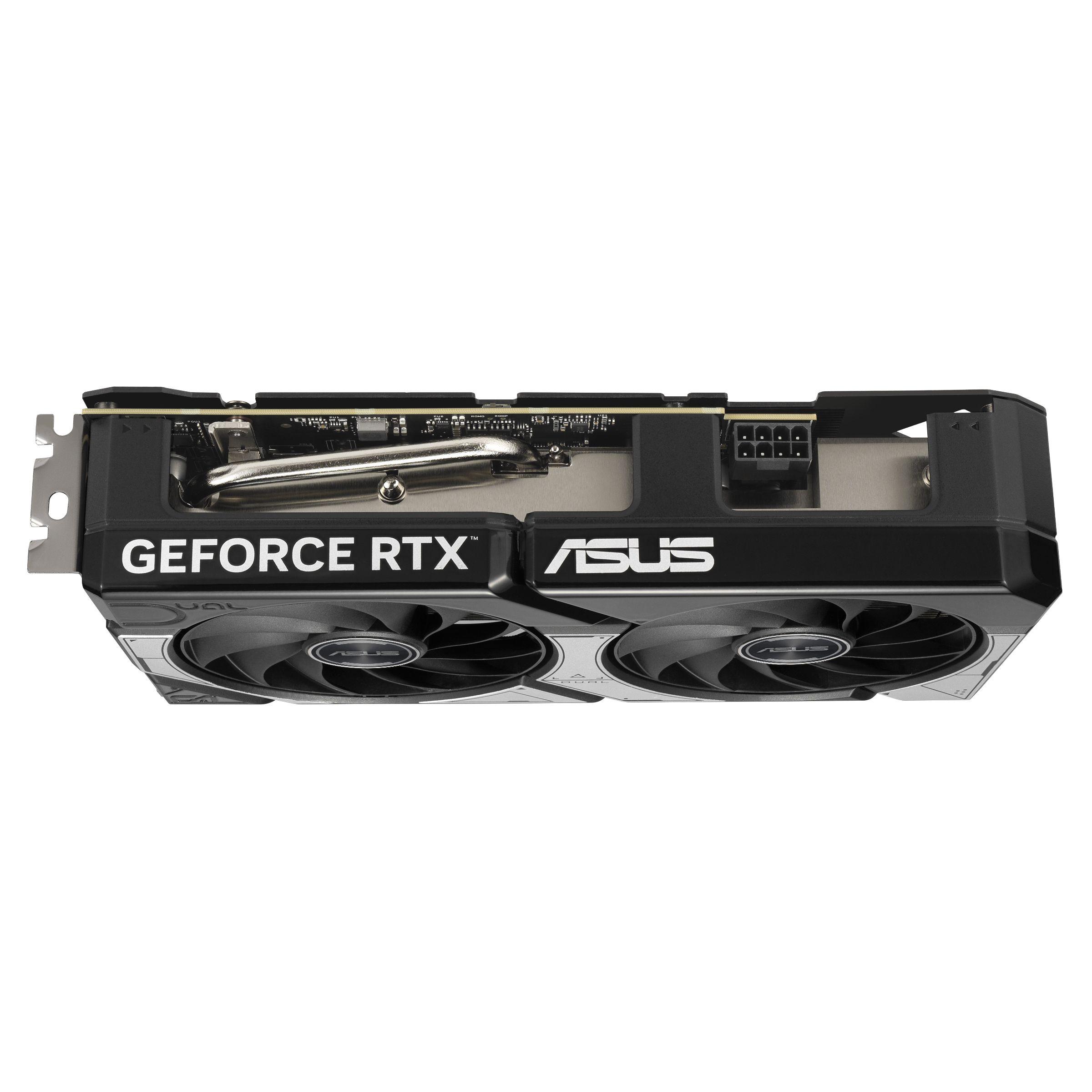 Placa Gráfica ASUS Dual RTX5060TI-O16G (GeForce RTX 5060 Ti - 28 Gbps - 16 GB - Preto e Cinzento), miniatura 5