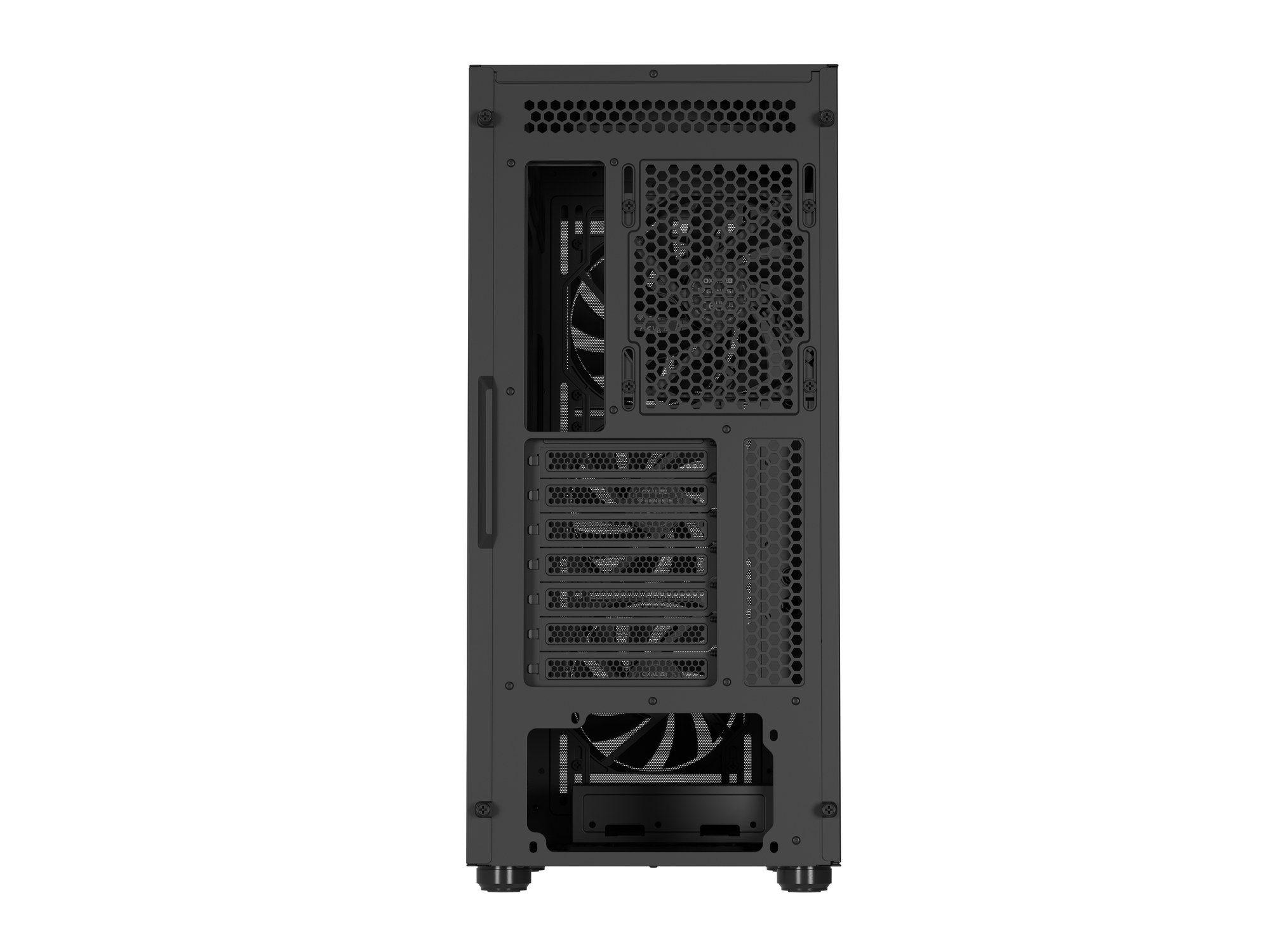 Caixa de Computador GENESIS Diaxid 605F (ATX, Micro ATX, Mini-ATX - Midi Tower - ABS, Aço, Vidro temperado - Preto) — miniatura 16