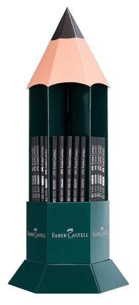 Lápis de Grafite FABER-CASTELL Castell 1111 (Preto) 1111-120-S