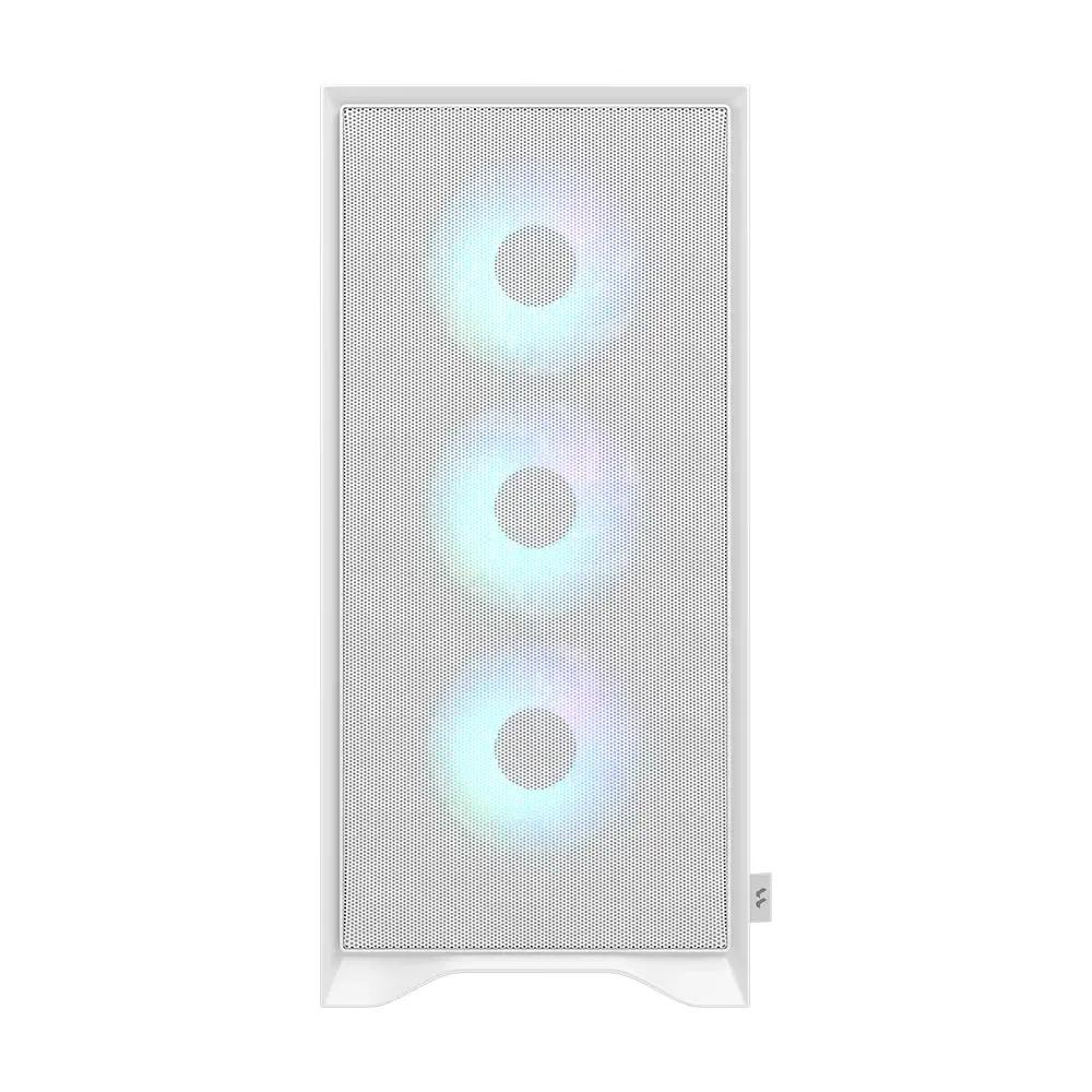 Caixa ATX FRACTAL DESIGN Pop 2 Air White TG RGB (ATX, Micro ATX, Mini-ITX - Midi Tower - Vidro temperado, aço - Branco) — miniatura 4