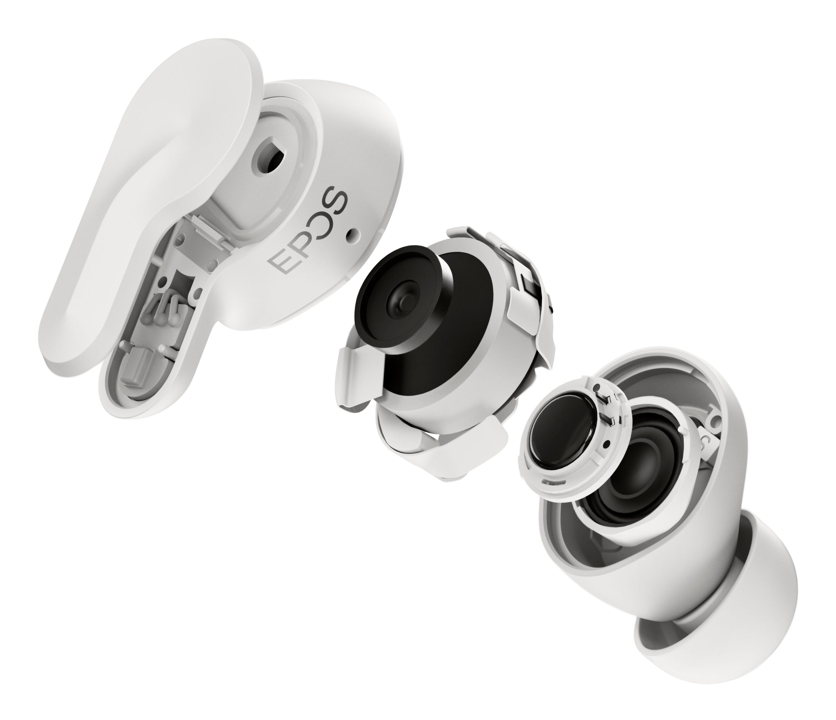 Auscultadores True Wireless EPOS ADAPT E1 (Branco Nórdico) — miniatura 6