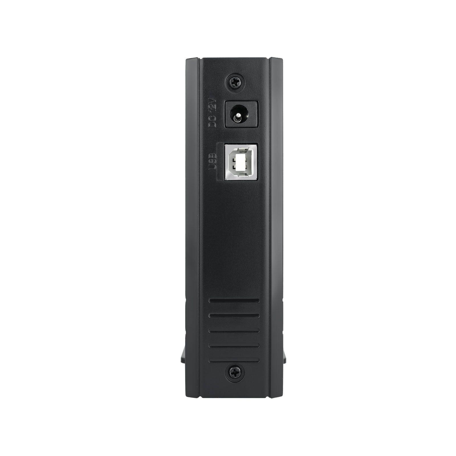 Caixa Externa para HDD TOOQ TQE-3520B (3 TB - 3.5 " - 4200 RPM, 5400 RPM, 7200 RPM - Preto) — miniatura 4
