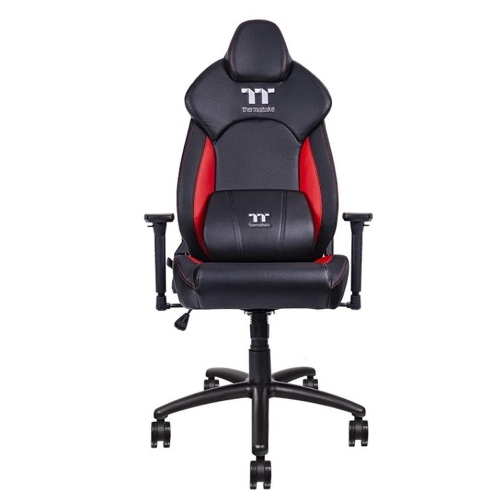 Cadeira Gaming THERMALTAKE V Comfort (150 kg - 57 cm - PVC - Preto e Vermelho)