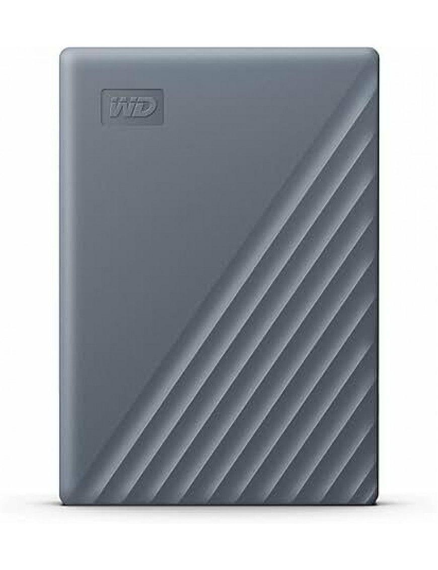 Disco Rígido Externo WESTERN DIGITAL My Passport WDBWML0020BGY-WESN (2 TB - 2,5" - USB 3.2 Gen 1 - Cinzento) — miniatura 4