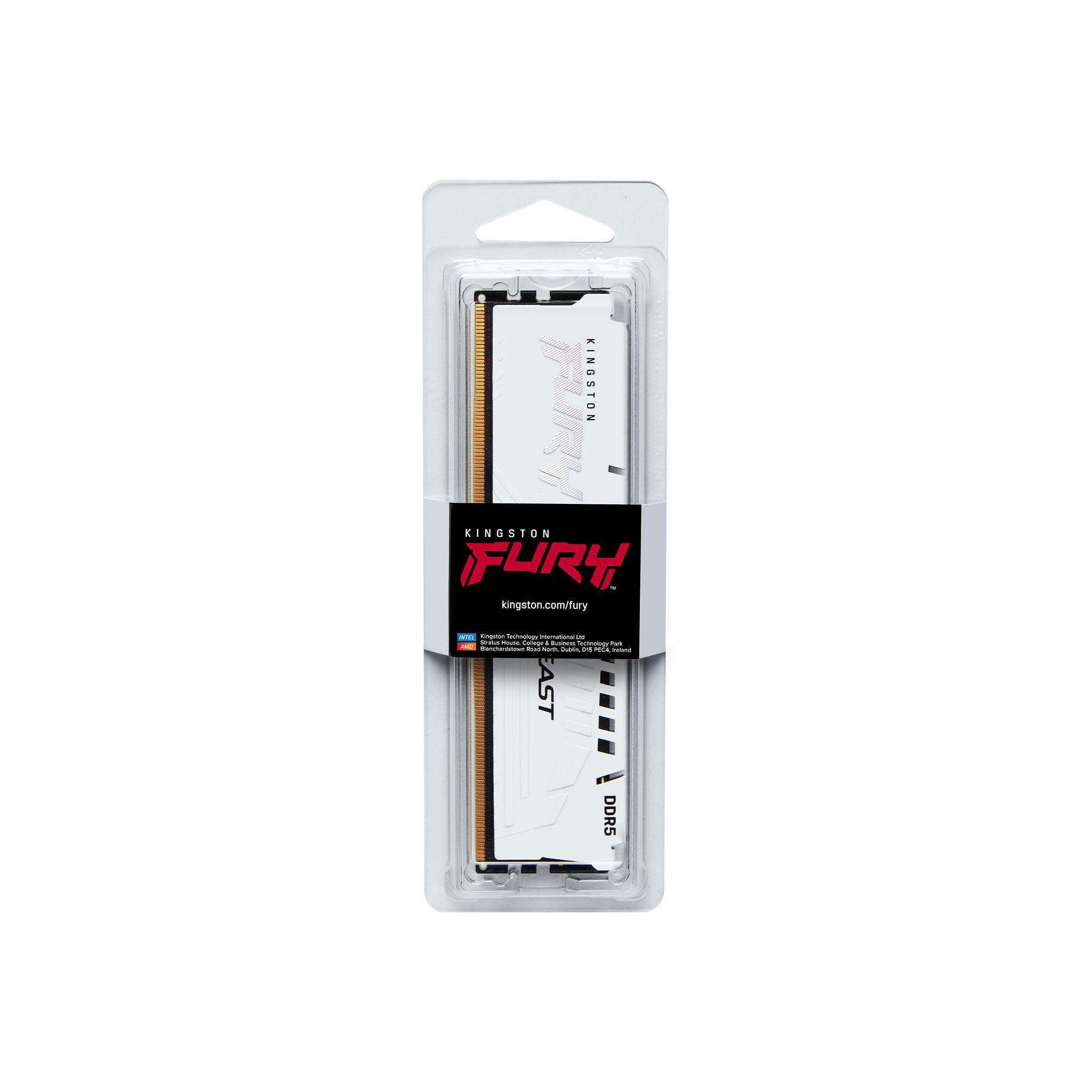 Memória RAM KINGSTON FURY Beast KF560C30BWE-16 (6000 MHz - 16 GB - DIMM) — miniatura 3