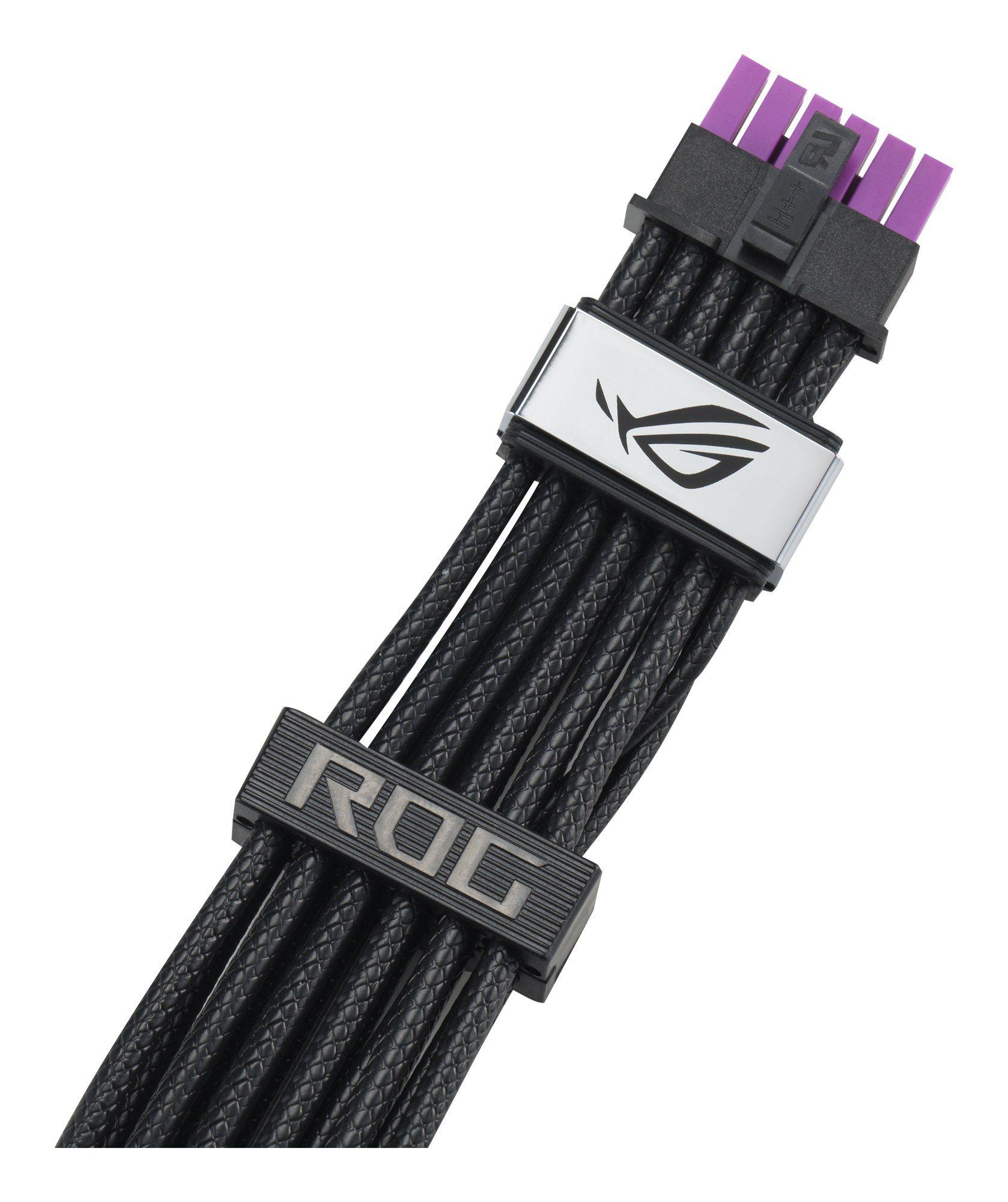Cabo de Alimentação Interno ASUS ROG-EQUALIZER (PCI-E 16 pinos - 0,75 m - Preto) — miniatura 4