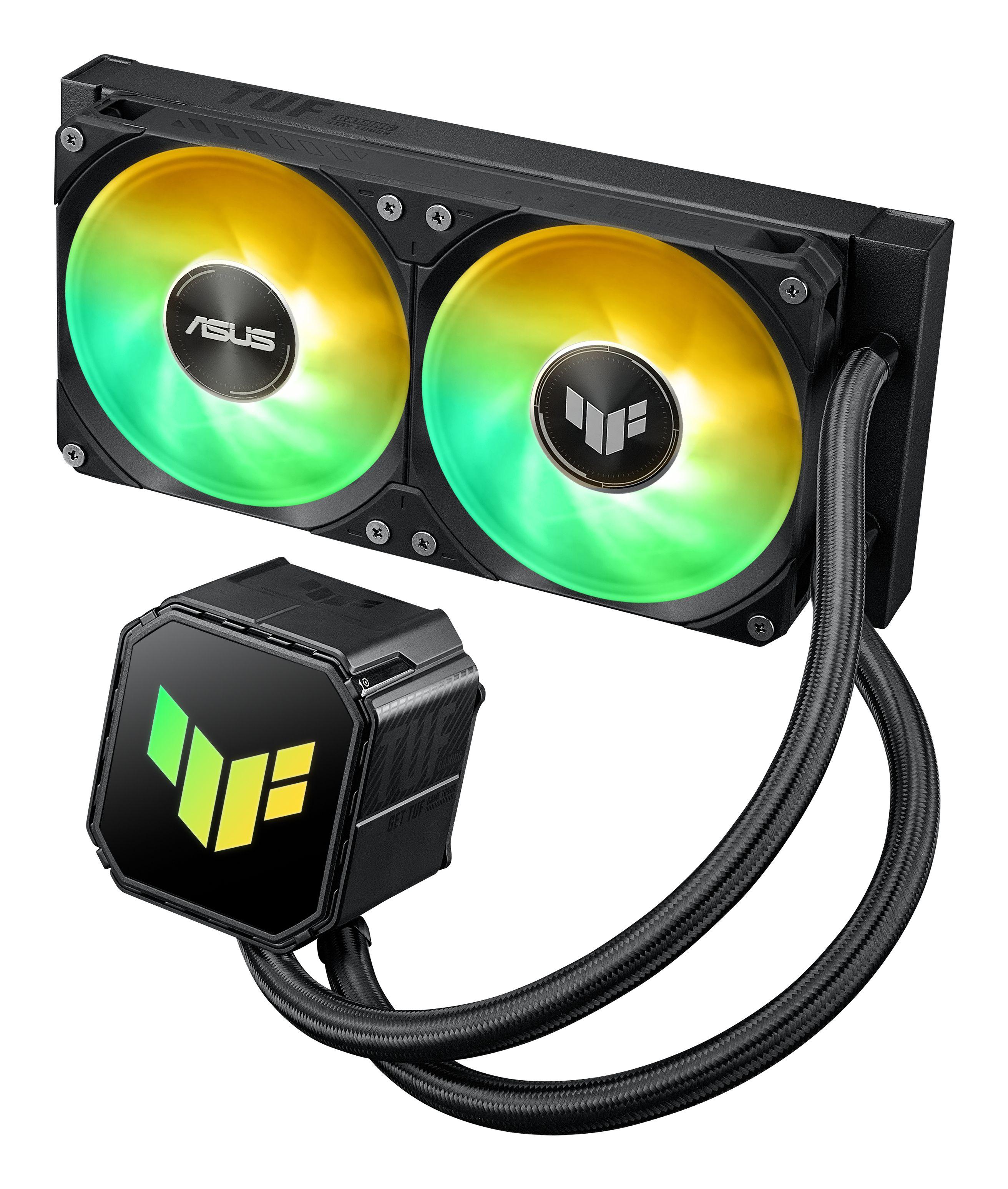 Sistema de Refrigeração Líquida ASUS TUF GAMING LC III 240 ARGB (120 mm - 2 ventoinhas - 2600 RPM - Preto), miniatura 3