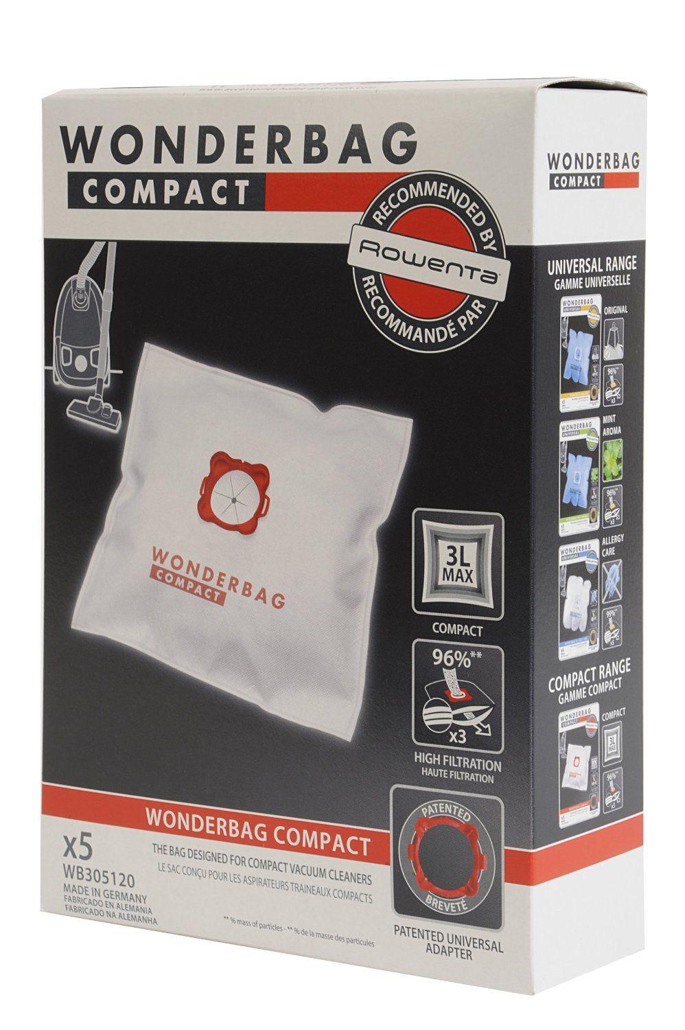 Sacos para Aspirador ROWENTA WB305120 (3 l), miniatura 3