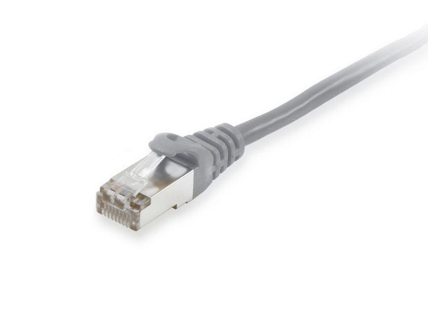 Cabo de Rede EQUIP 606700 (0,15 m - RJ-45 macho, reto - PoE+ - Cinzento) — miniatura 2