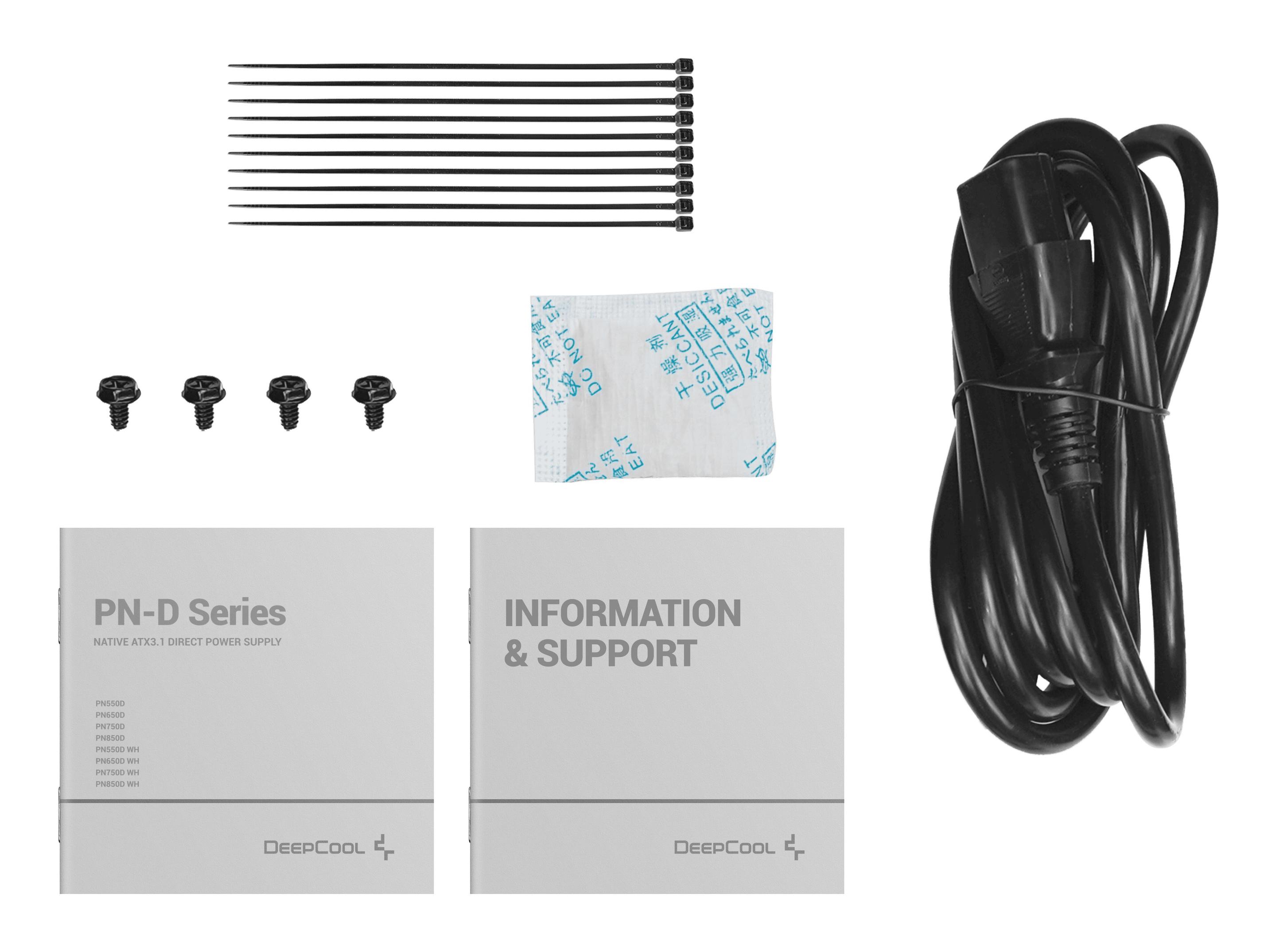 Fonte de Alimentação DEEPCOOL PN750D (ATX - 750 W - 80 PLUS Gold - Preto), miniatura 7