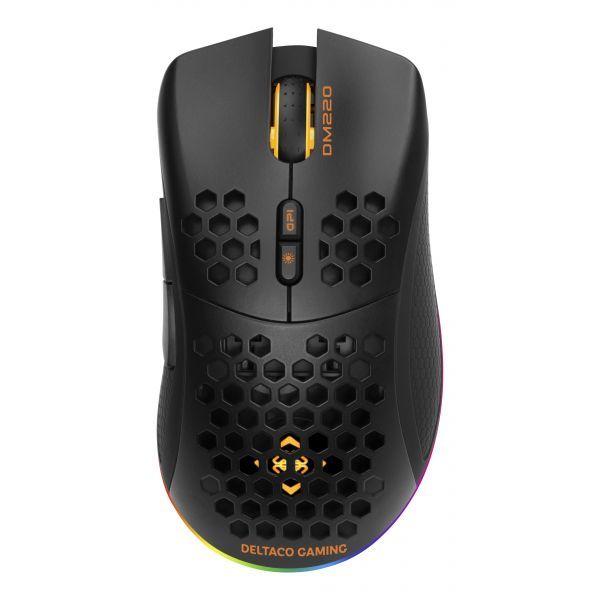 Rato DELTACO GAM-120/DM220 (6400 DPI - Ótico - USB Type-A - Preto) — miniatura 5