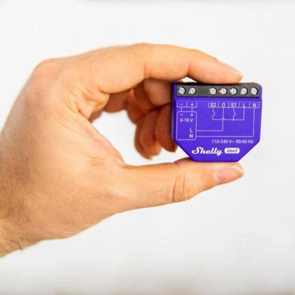 Módulo Regulador de Intensidade SHELLY 0/1-10V PM Gen3 (Azul) — miniatura 3