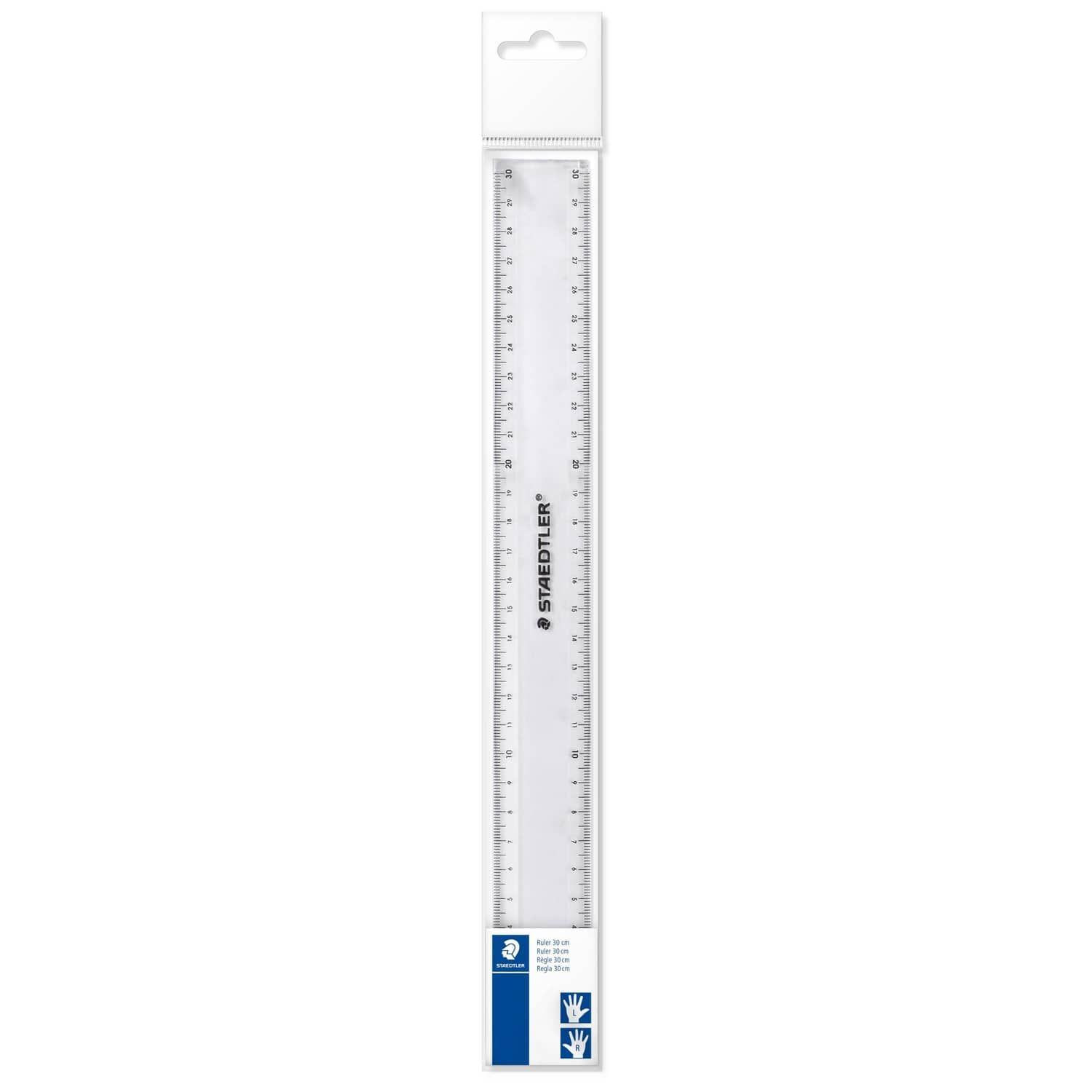 Régua STAEDTLER 562 300 PB (Plástico - 30 cm - Transparente), miniatura 2