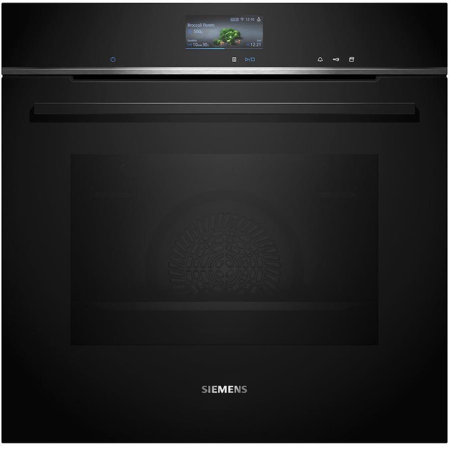Forno Encastre SIEMENS HR776G1B1 (Forno elétrico - 71 L - 30-300 °C - Preto e Inox)