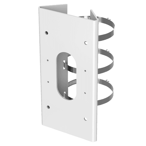Suporte de Poste para Câmaras Dome HIKVISION DS-1475ZJ-SUS (250 x 127 x 46 mm - Branco)