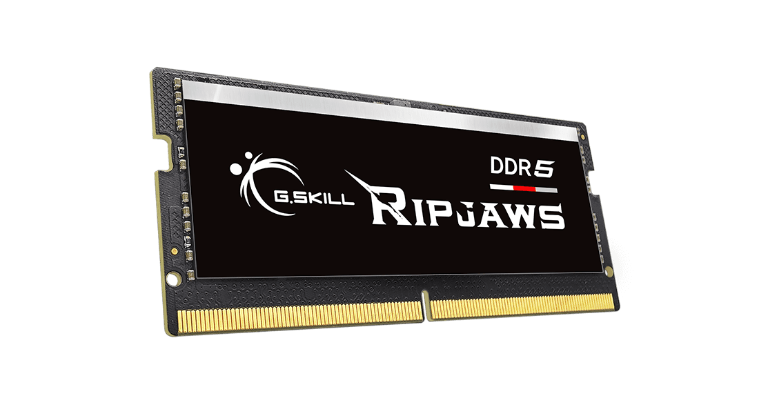 Memória RAM G.SKILL Ripjaws F5-4800S3434A16GX2-RS (4800 MHz - 32 GB - SO-DIMM)