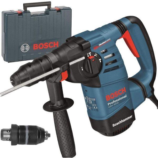 Martelo Perfurador BOSCH GBH 3000 Professional (Verde), miniatura 2