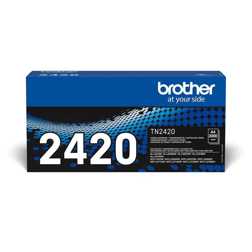 Toner BROTHER TN-2420 (3000 páginas - Preto)