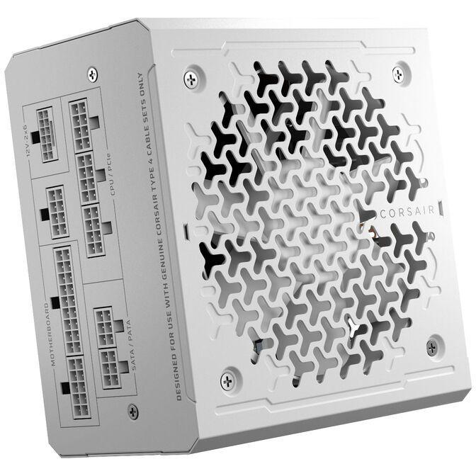 Fonte de Alimentação CORSAIR RMe Series RM1000e 3rd Gen (ATX 3.1 - 1000 W - Branco), miniatura 4