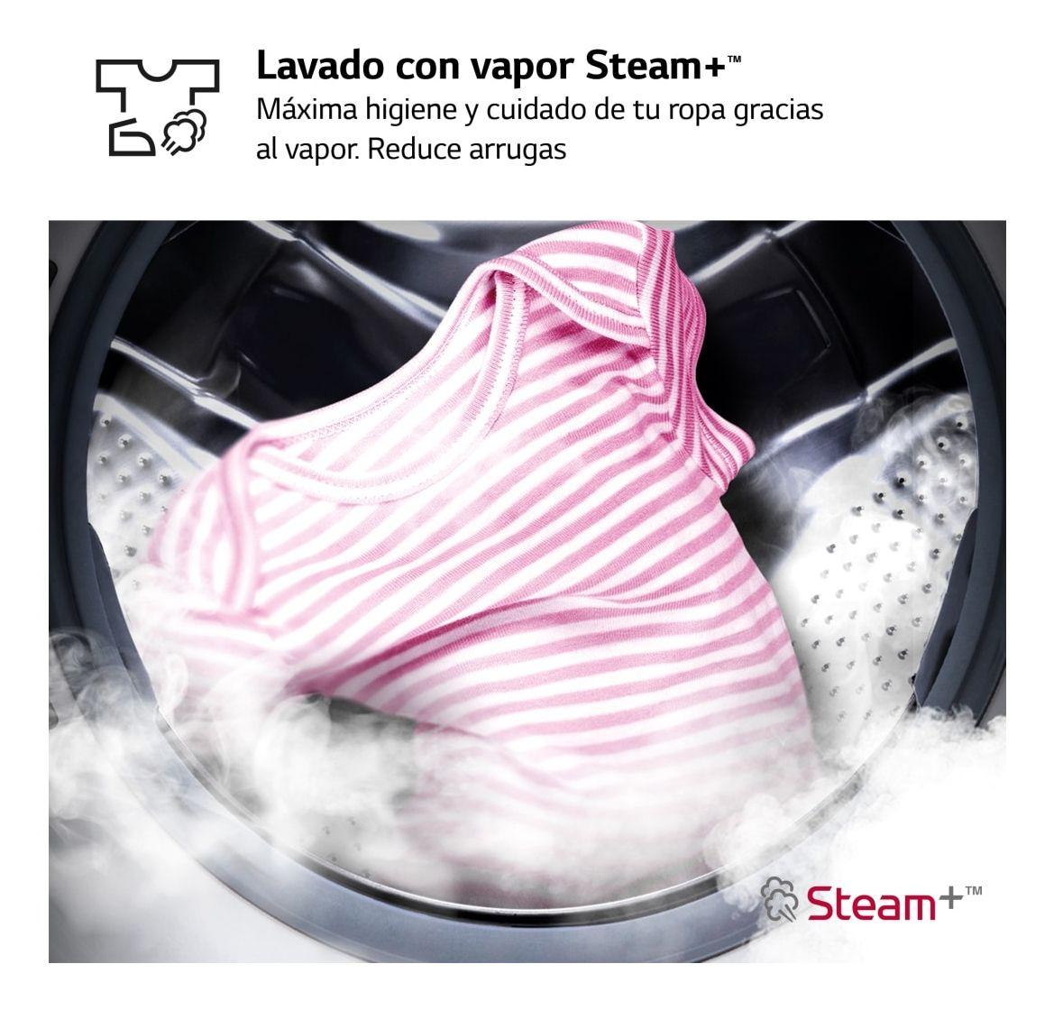 Máquina de Lavar e Secar Roupa Independente LG F4DR7011AGW (A - 11 kg - 6 kg - Branco), miniatura 4