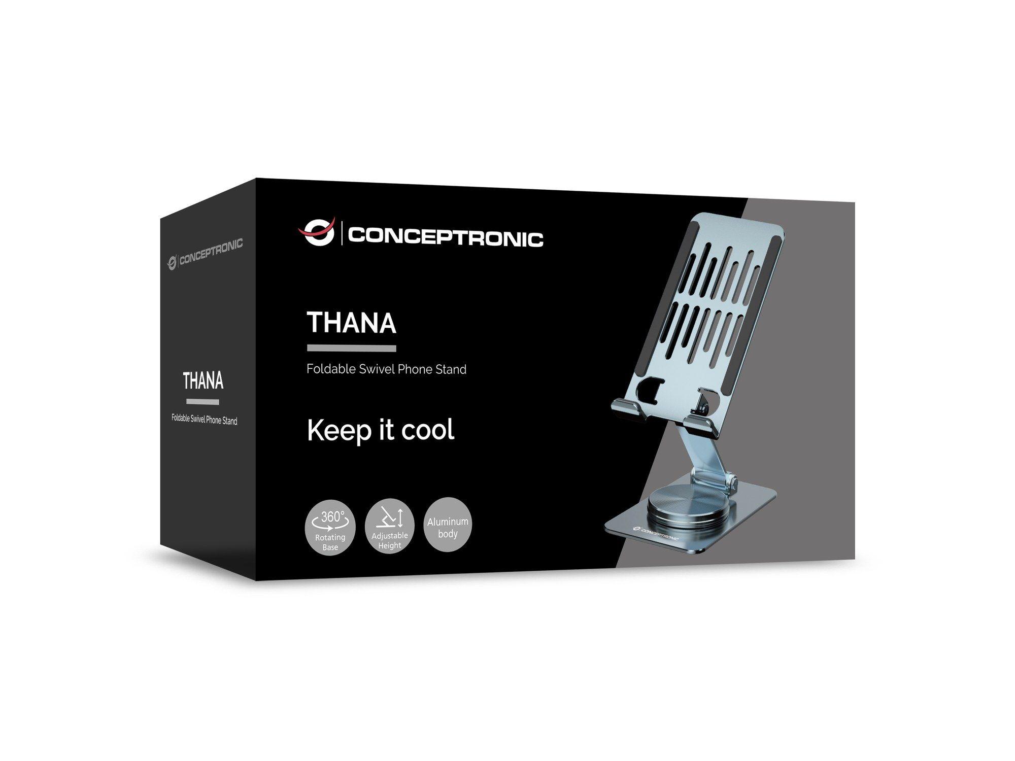 Suporte de Mesa para Smartphone CONCEPTRONIC THANA08G (Prateado) — miniatura 5