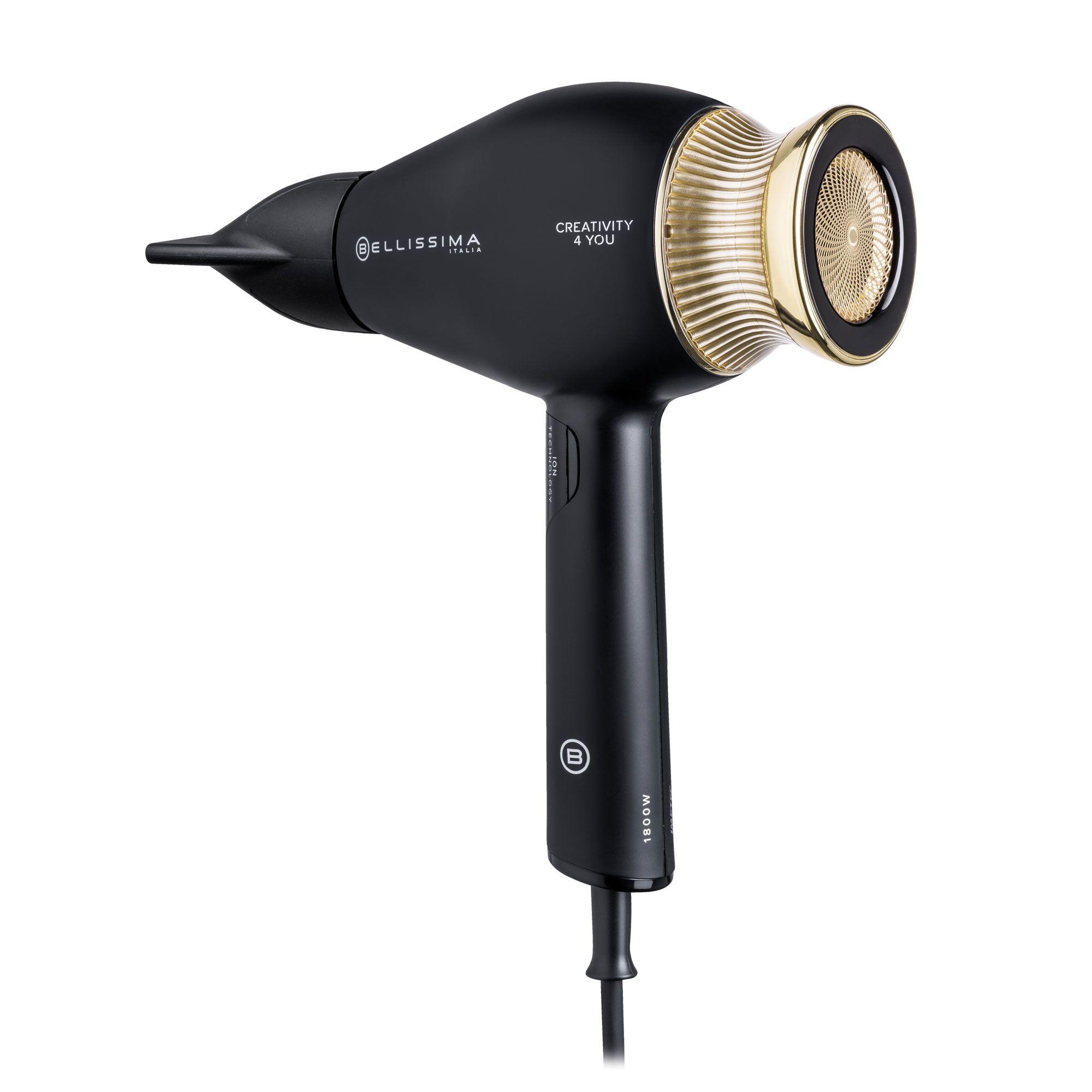 Secador de Cabelo BELLISSIMA Creativity 4 You S0701 (Preto e Dourado) — miniatura 2