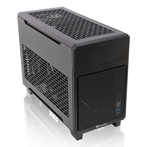 Caixa PC THERMALTAKE TR100 (Mini-ITX - SFX, SFX-L - 2.5" - Preto) — miniatura 2