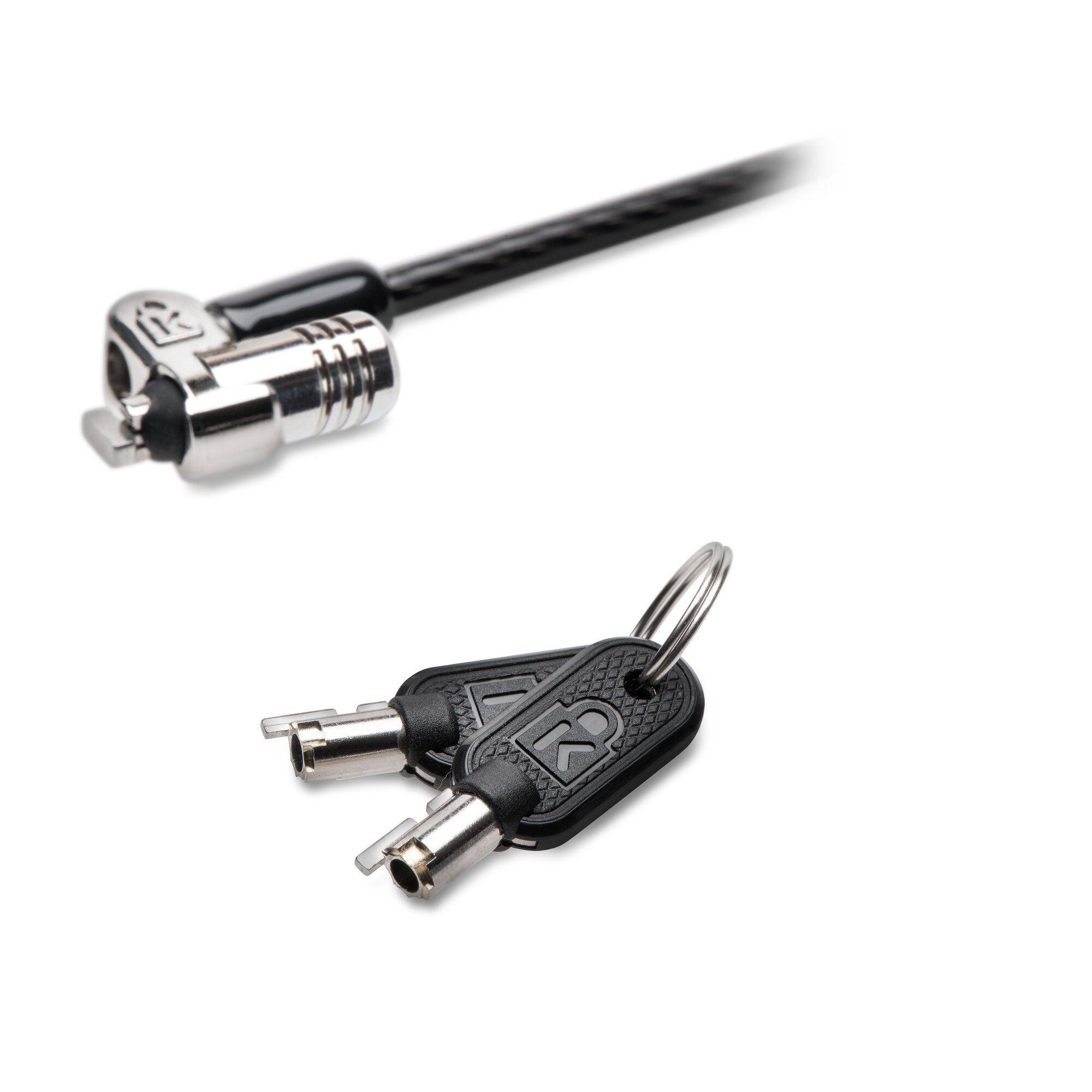 Cabo de Segurança para Portátil KENSINGTON MicroSaver 2.0 K65020EU (Computador portátil - Aço carbono - chave - Preto/Prateado), miniatura 4