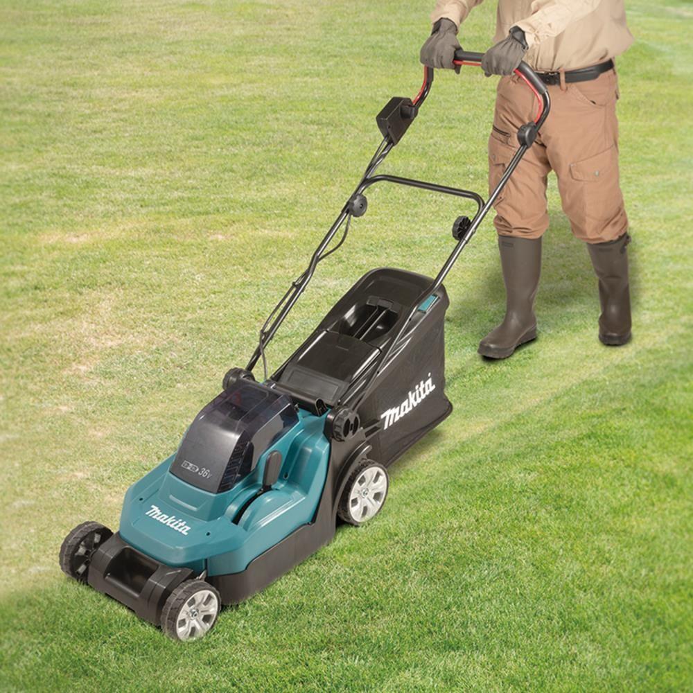 Corta-Relva MAKITA DLM382PM2 (36 V - 38 cm - 40 L - Azul/Preto)