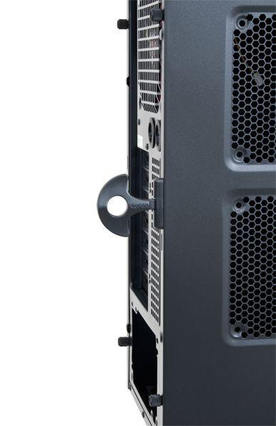Caixa de Computador CHIEFTEC LF-02B-OP (ATX, Micro ATX - Midi Tower - Aço SECC - Preto) — miniatura 5