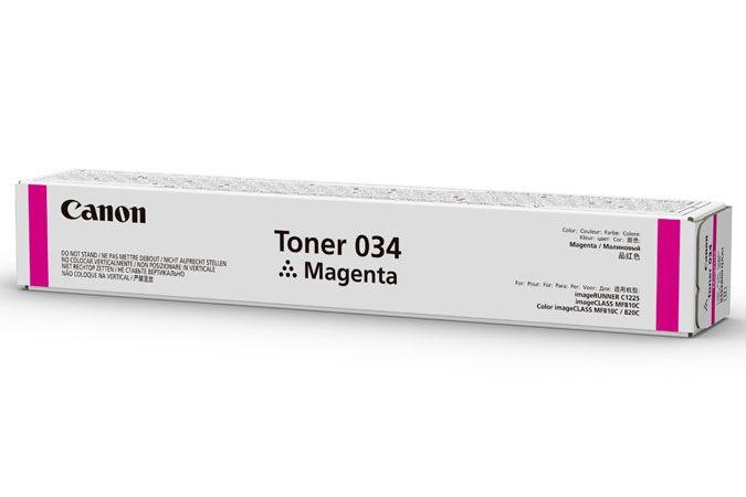 Toner CANON 034 9452B001 (7300 páginas - Magenta)