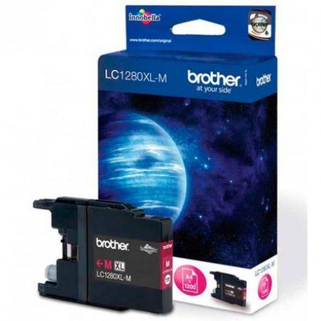 Tinteiro BROTHER LC1280XLMBP (1200 páginas - Magenta), miniatura 4