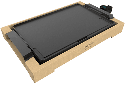 Grelhador Elétrico CECOTEC Tasty&Grill 2000 Bamboo (Preto) — miniatura 2