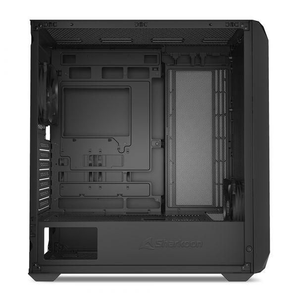 Caixa de Computador SHARKOON VS9 RGB (ATX, Micro ATX, Mini-ITX - Midi Tower - Metal - Preto) — miniatura 5
