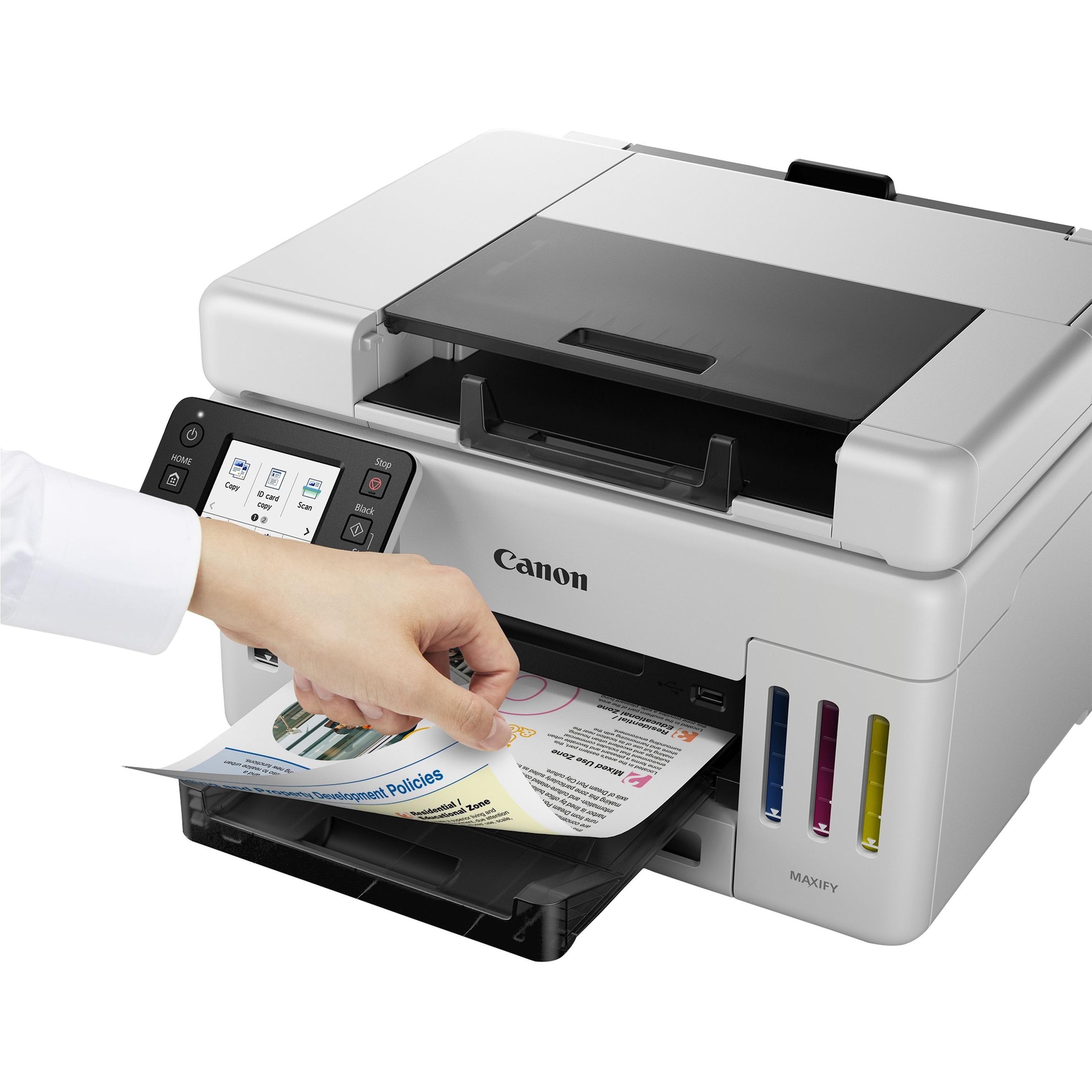 Impressora Multifuncional CANON MAXIFY GX6550 (A4 - Impressão a cores - 350 folhas - Branco e Preto) — miniatura 5