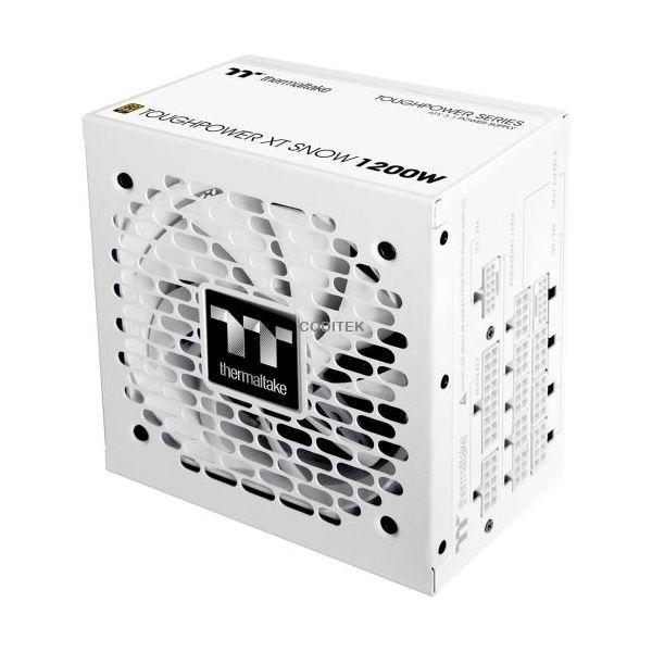 Fonte de Alimentação THERMALTAKE Toughpower XT Snow 1200W (ATX - 1200 W - 80 PLUS Gold - Branco)