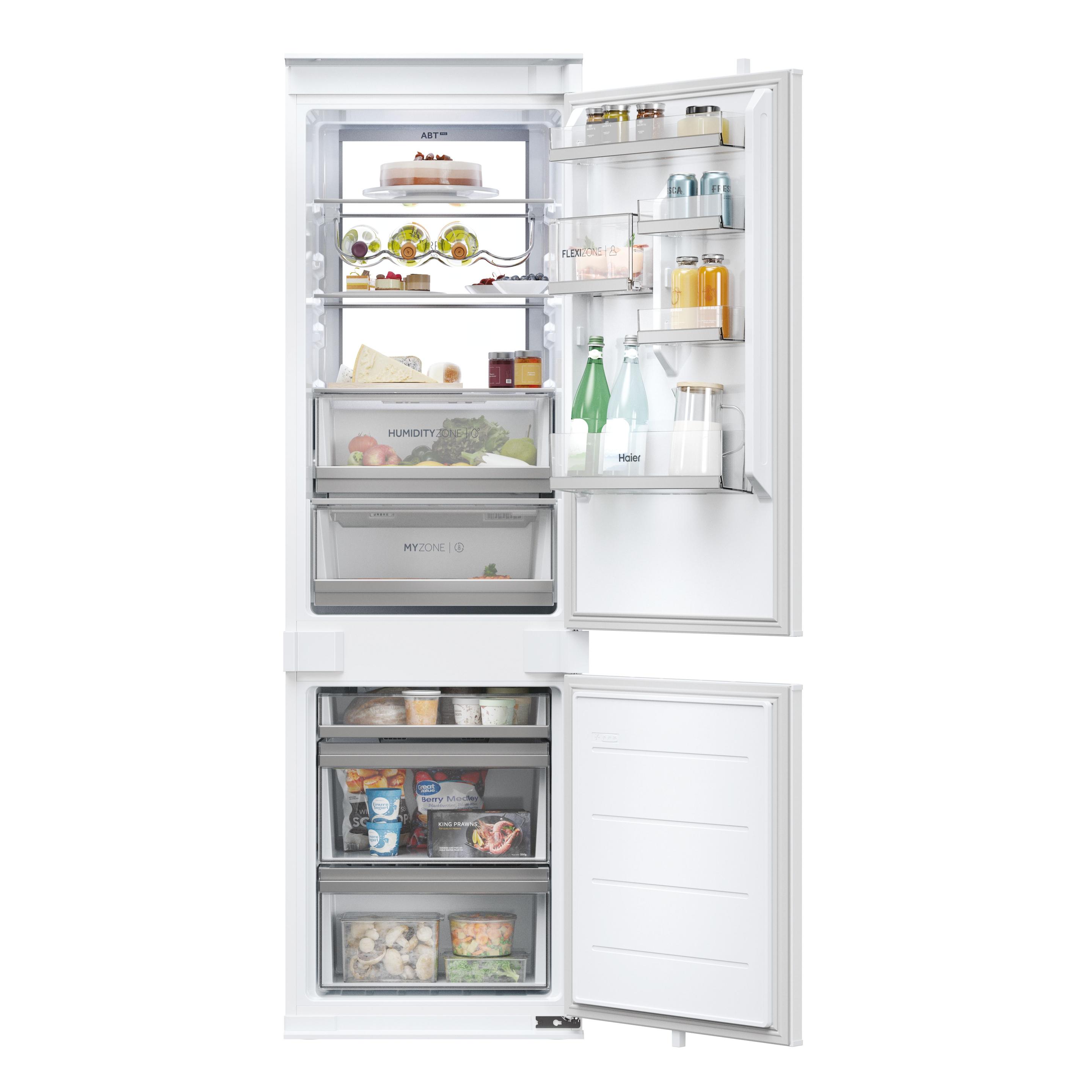 Frigorífico Combinado Encastre HAIER HBW7518BT (268 L - hOn - 177,2x54x55 cm - Branco)