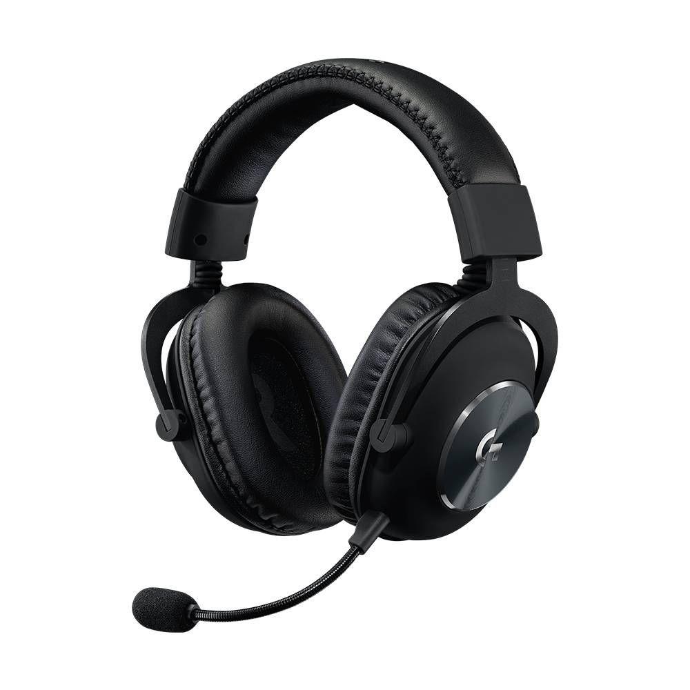 Headset Gaming LOGITECH G PRO X (Binaural - Com fios - Circum-aural - Preto)