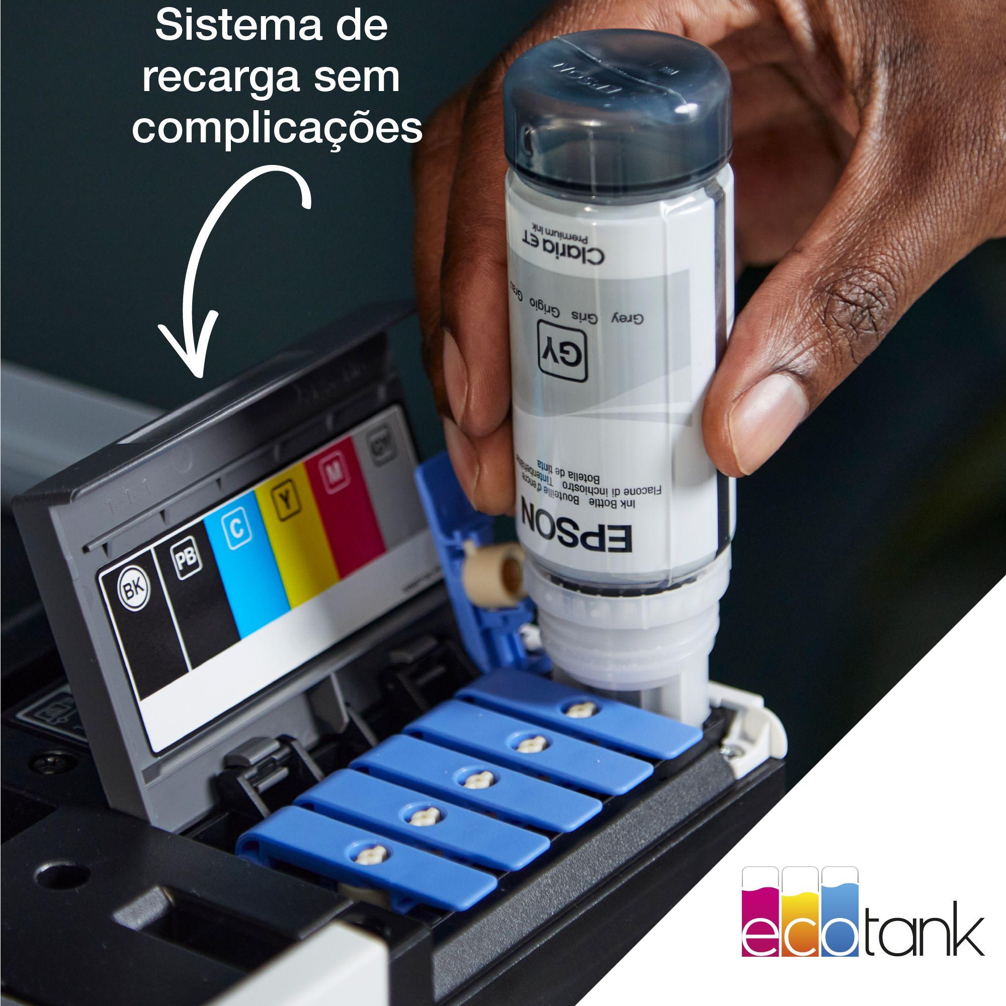Impressora Multifunções EPSON EcoTank ET-8500 (A4 - Impressão a cores - Com Fios - Branco), miniatura 9