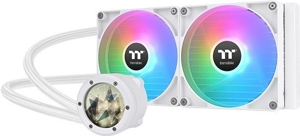 Kit de Arrefecimento Líquido THERMALTAKE TH280 V2 Ultra ARGB Sync (1800 RPM - Azul, Verde, Vermelho - 13,9 cm - Branco)