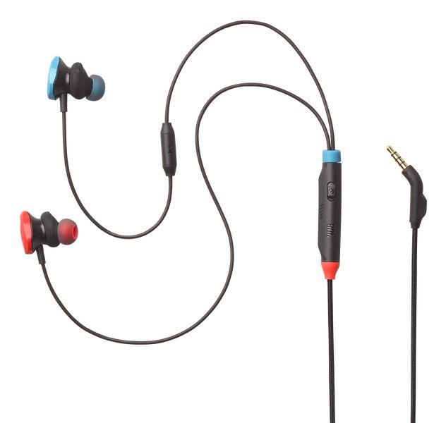 Headset Gaming JBL Quantum 50N (Binaural - Com fios - Intra-aural - Preto, Azul e Vermelho) — miniatura 4