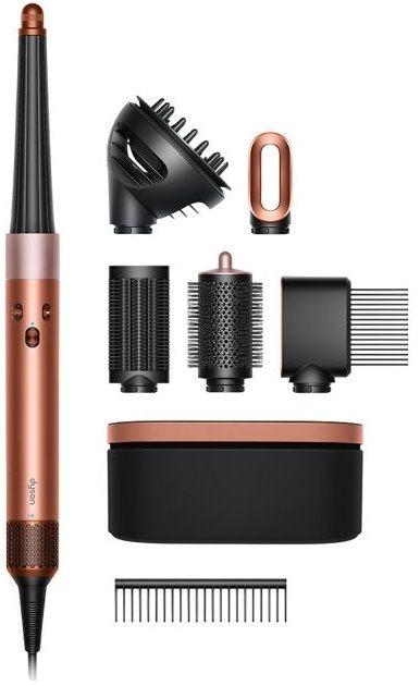 Modelador de Cabelo DYSON Airwrap i.d. Curly & Coily HS08 T3/T4 Amber Silk Gift Edition (Preto/Rosa Dourado), miniatura 2
