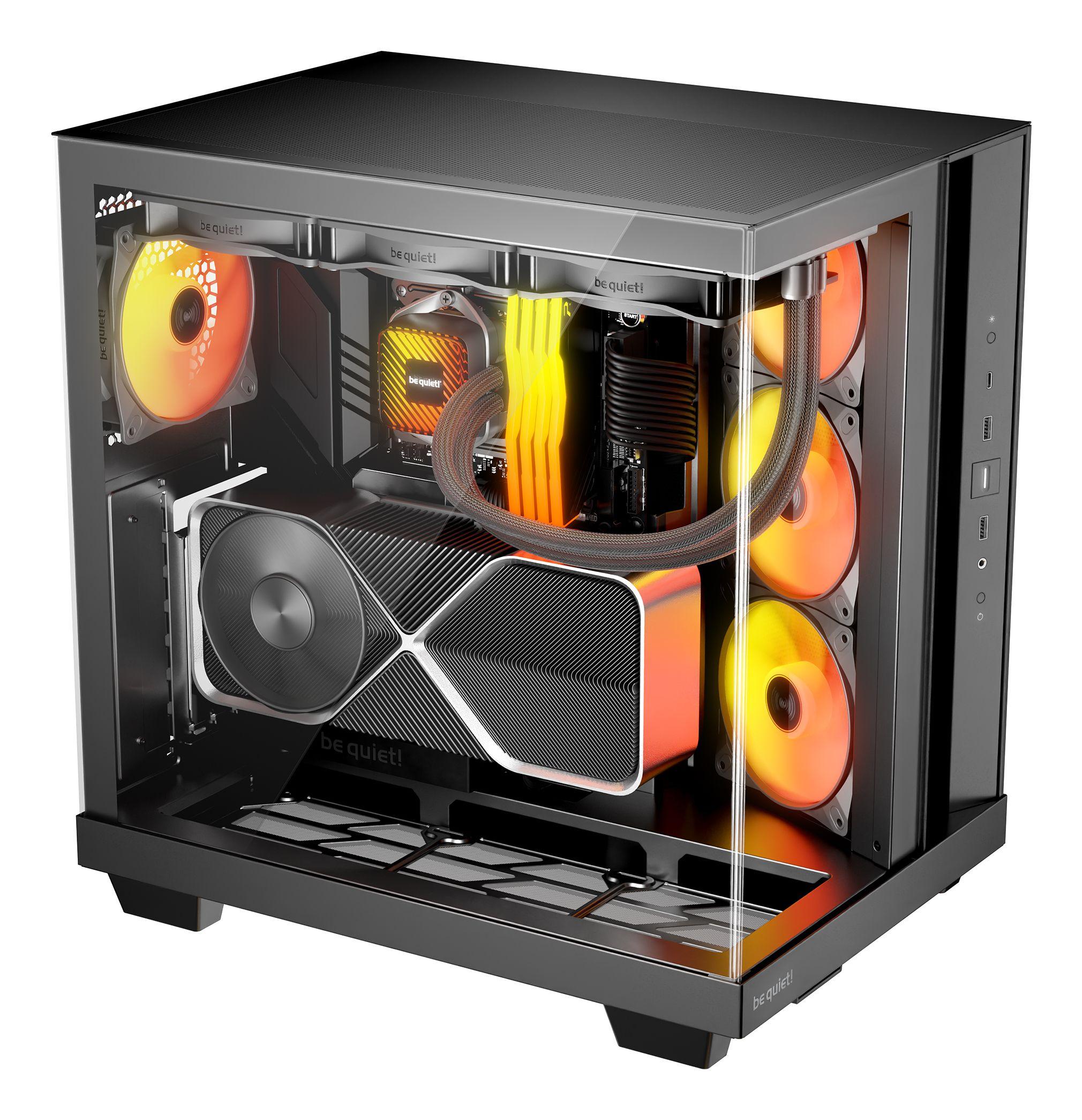 Caixa PC BE QUIET! Light Base 500 LX (ATX, micro ATX, Mini-ITX - ATX, PS2 - Torre Média - Preto) — miniatura 3