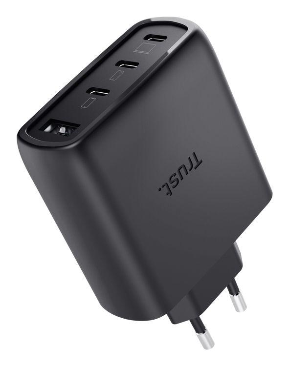 Carregador de Parede TRUST Maxo 26067 (65 W - Universal - USB Tipo-C - Preto), miniatura 2