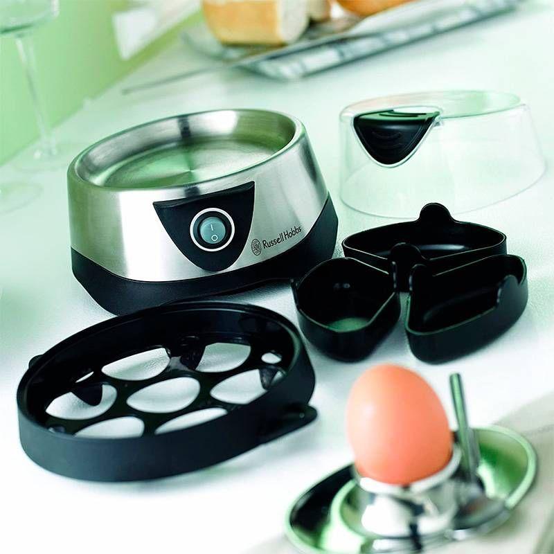 Máquina de Cozer Ovos RUSSELL HOBBS 14048-56 (365 W - Plástico, Aço inoxidável - Preto e Inox), miniatura 3