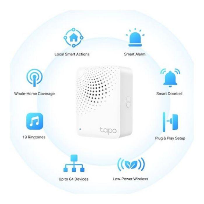 Centro IoT TP-LINK Tapo H100 (Branco) — miniatura 3
