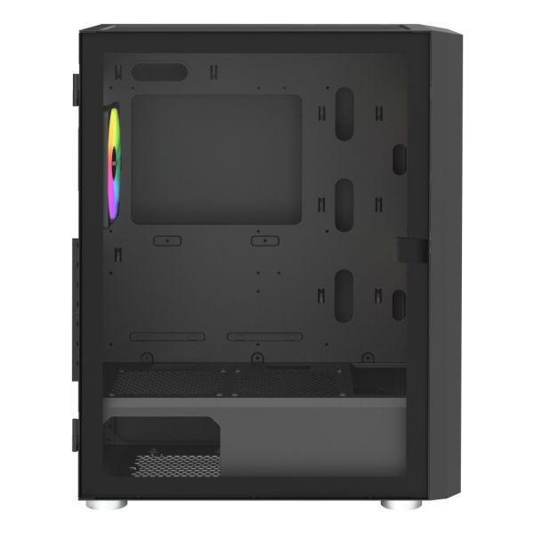 Caixa de Computador MONTECH X2 PLUS (ATX, micro ATX, Mini-ITX - 2,5" - ARGB multicolor - Preto) — miniatura 3